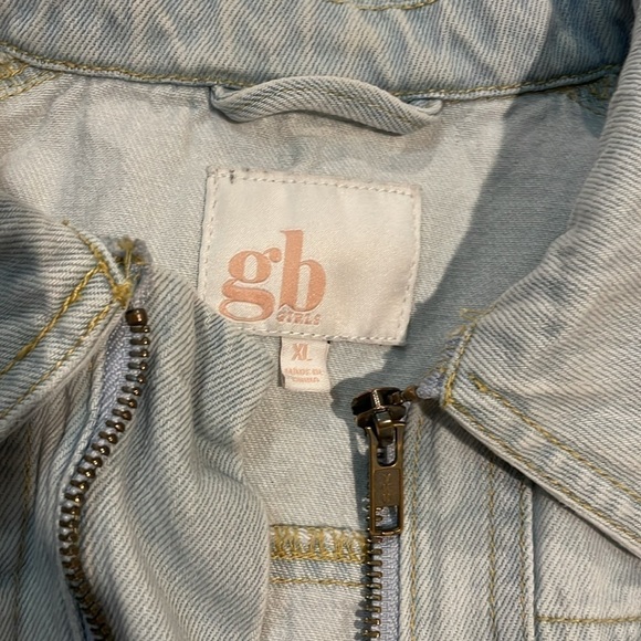 gb girls denim jacket - Picture 4 of 10